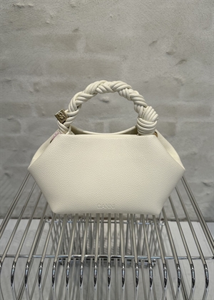 Bou small grained bag Egret B2100140 Ganni 